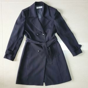 Tahari Women's Black Trench Coat - Size 6